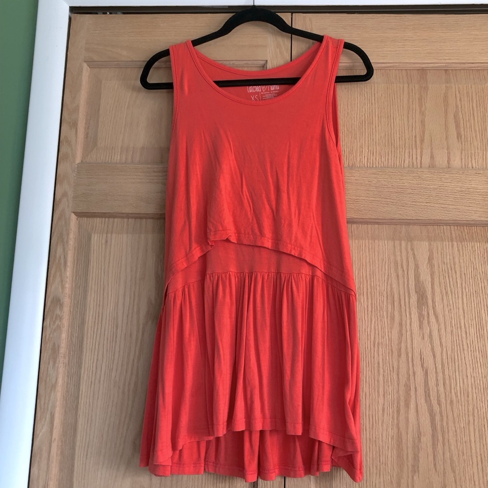 Latched Mama XS Sleeveless Nursing Top